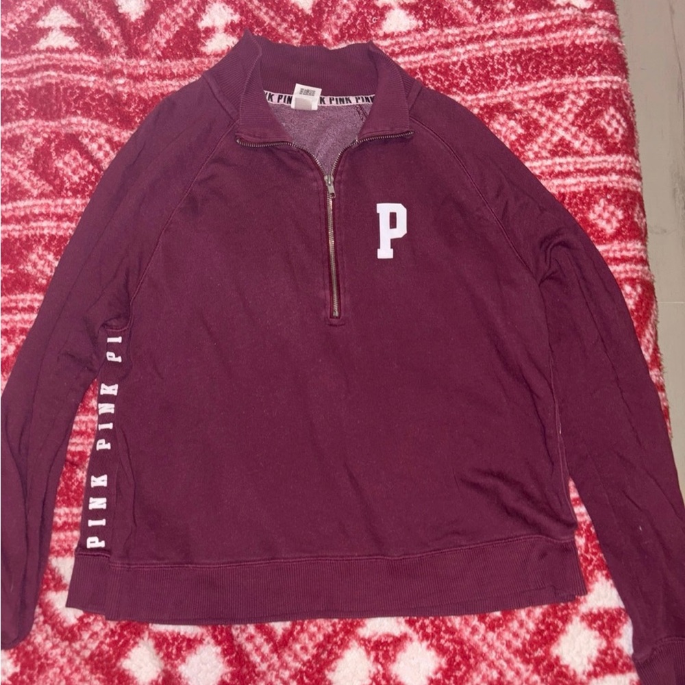 Victoria’s Secret pink 3/4 zip